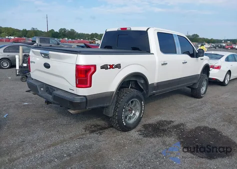 2015 Ford F-150 Lariat из США, поврежденный, VIN 1FTEW1EF1FFB57890